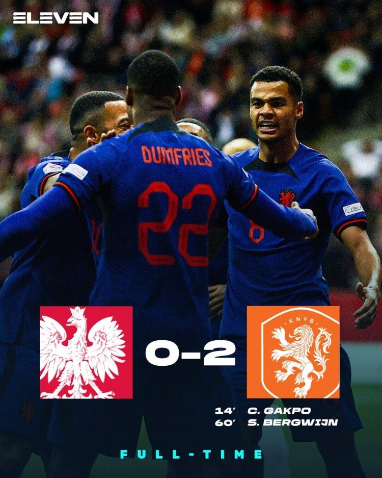 挪威碾压波兰，范戴克扛起全队